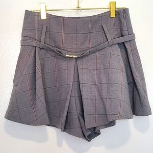New Maje skirt (skort) in light grey size 36